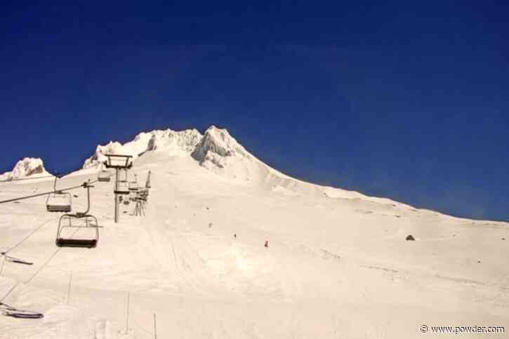 Timberline Lodge's Famous 'Palmer Chairlift' Opens For Season