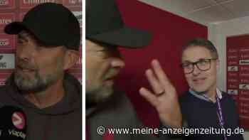 Klopp platzt der Kragen: Liverpool-Trainer bricht Live-Interview ab