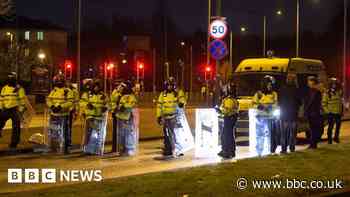 Eight men sentenced over asylum hotel disorder