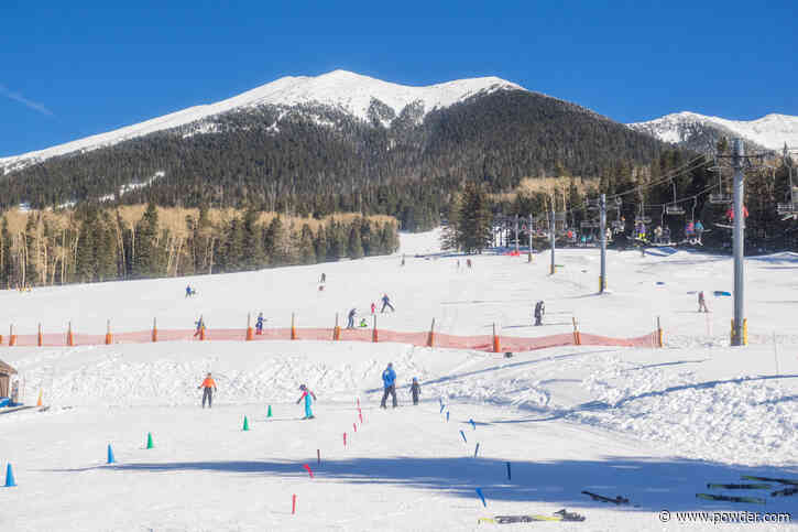 Arizona's Largest Ski Resort Refreshed With Snow, More On The Way