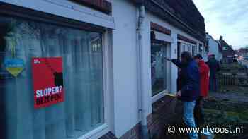 SP voert actie tegen sloop van woningen in Hengelo