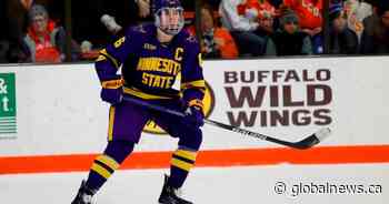 Calgary Flames sign college free agent centre Sam Morton