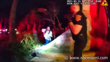 Police bodycam video shows moment officers fatally shot man at Davie home
