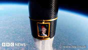 'I released my husband's ashes into space'