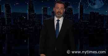 Jimmy Kimmel Gets a Kick Out of Bothering Donald Trump