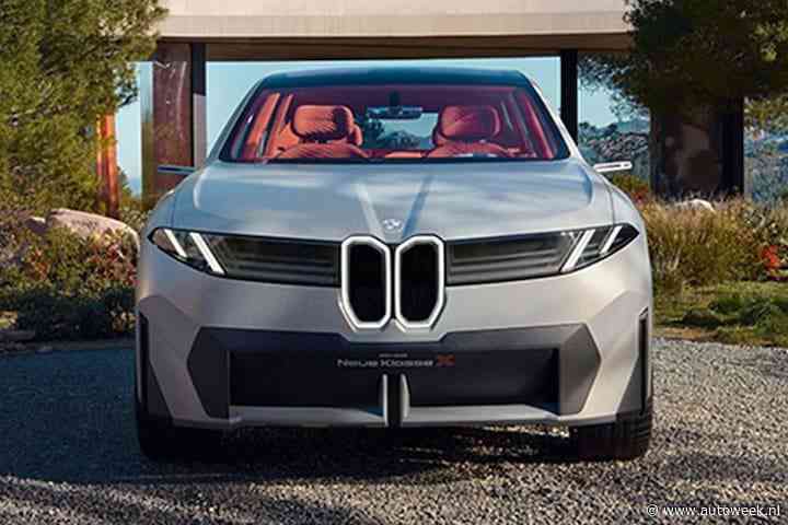 BMW Vision Neue Klasse X nu al in beeld