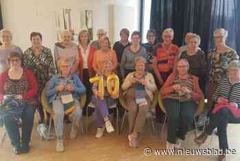 Breicafé viert tiende verjaardag: “Haken en breien en voor de rest gezellig kletsen”