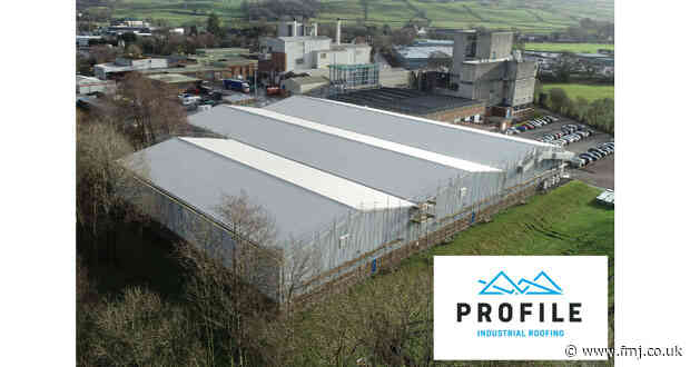 Profile Industrial Roofing undertakes commercial roof replacement project for Kendal Nutricare
