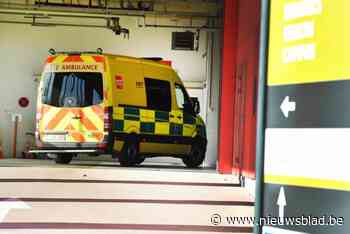 Auto botst tegen muurtjes en boom: twee lichtgewonden