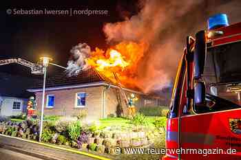 Flensburg: Einfamilienhaus in Flammen