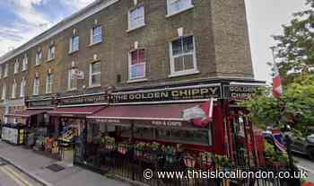 The Golden Chippy Greenwich made to remove Union Jack flag