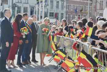 Massa voor koningspaar op Markt: “We zijn bijzonder fier dat ze onze stad hebben uitgekozen”