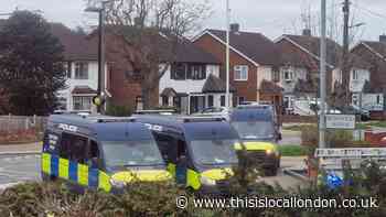 LIVE: Emergency services flock to Hornchurch road