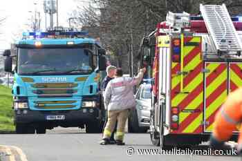 Emergency services called to fire at Hull prison