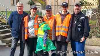 Putzaktion in Altensteig: Metal-Fans befreien Landschaft von Unrat