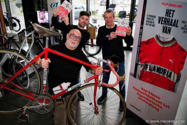 Boek over legendarische wielerploeg Flandria, vertelt ook verhaal van gelijknamige fabriek: “Familie Claeys was meteen enthousiast”