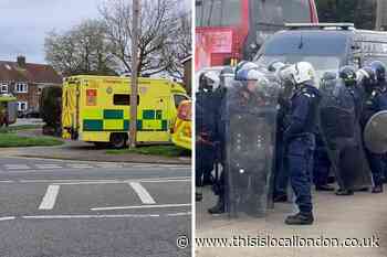 Rosewood Avenue, Elm Park incident: Video shows armed police