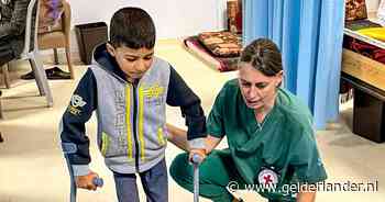 Brigitte is fysio in Gaza: ‘Aan mij vragen ze elke dag of ik mee wil eten, ook al hebben ze bijna niks’