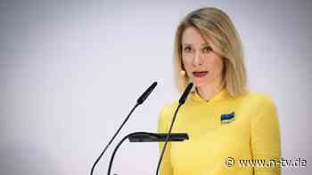 Einige Länder sollen mehr zahlen: Estland fordert 0,25 Prozent des BIP für Ukraine-Hilfen