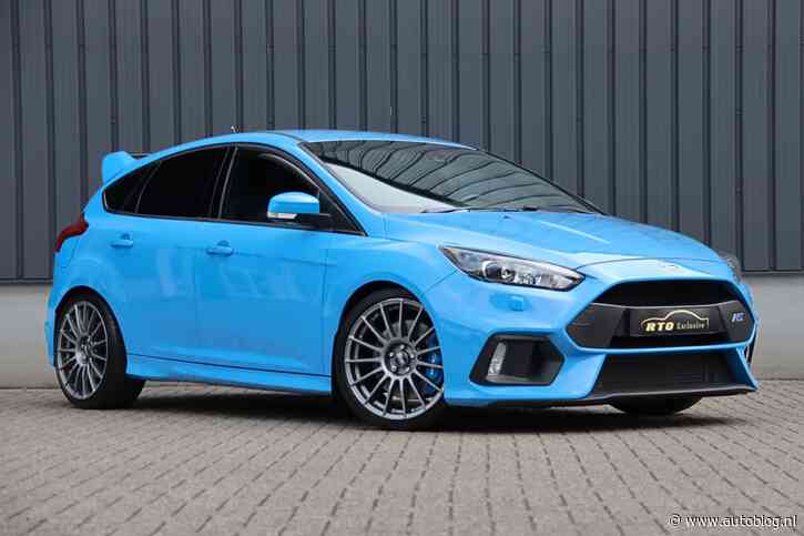 Babyblauwe Ford Focus RS verrassend betaalbaar