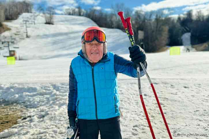 A 95-Year-Old Was The Last Person Riding The Lifts During Minnesota Ski Area's Closing Day