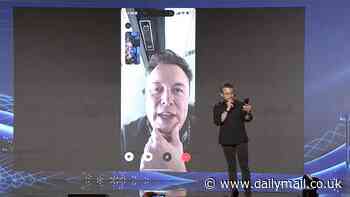 Elon Musk says AI has 'more positives than negatives' as he launches his own anti-woke chat bot - in first public appearance since firing Don Lemon