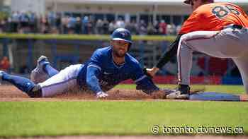 Orioles score eight runs in final three innings to top Jays 13-8 in pre-season play