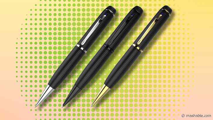 Get a hidden camera pen for $149.97
