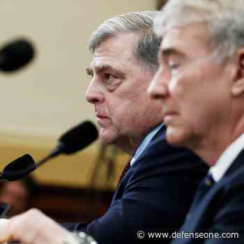 Milley, McKenzie detail mistakes that led to Afghan evacuation chaos