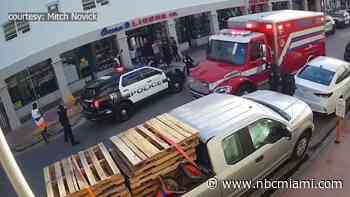 Woman accidentally shot in the foot in Miami Beach liquor store