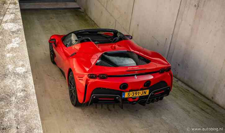 Elektrische Ferrari zal nog steeds herrie maken