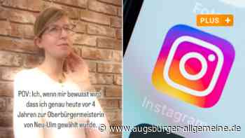 Kurz-Video von OB Katrin Albsteiger geht auf Instagram durch die Decke