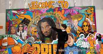Schoolboy features with Osbourne and Zephaniah in new Birmingham mural