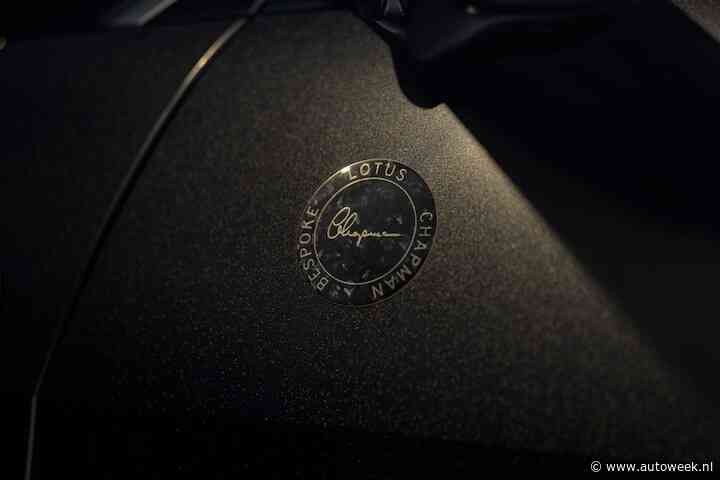 Ook Lotus gaat Bespoke