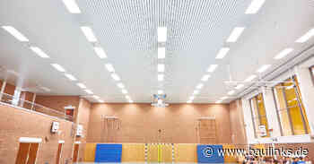 Ballwurfsichere Sporthallen-Deckenheizung von Frenger