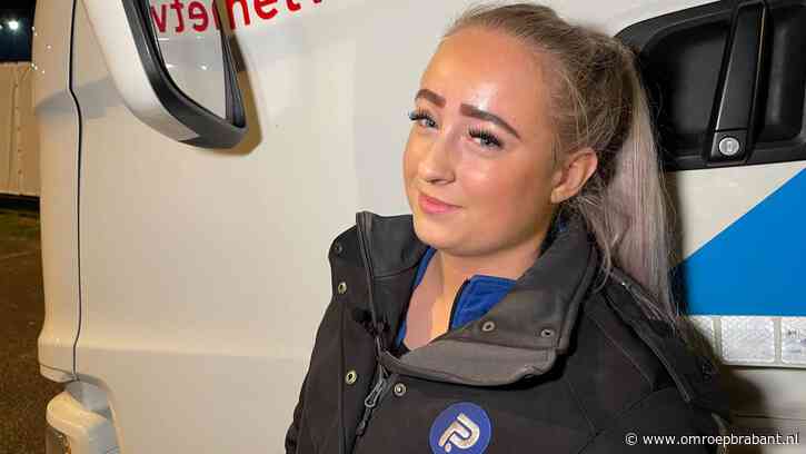 Na een proefritje is Fabienne verkocht: ze wil vrachtwagenchauffeur worden