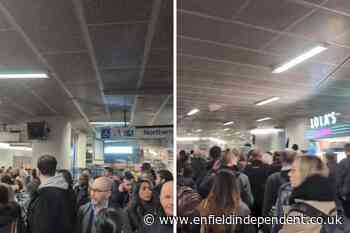 Video shows commuters evacuating from Kings Cross station