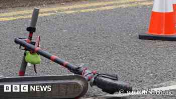 Man found with serious injuries near e-scooter