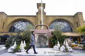 Autograph Collection Hotels leaves giant suitcase outside King’s Cross station
