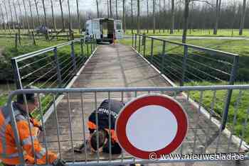 Stad gaat van start met herstel fietsbruggen