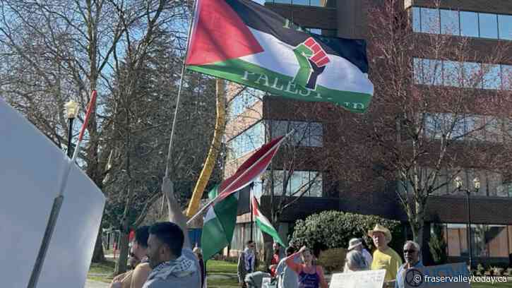 Protest against ‘unabated slaughter’ in Gaza coming to Abbotsford this weekend
