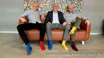 Auffällige Kleidung: Darum trägt Calws Landrat Helmut Riegger bunte Socken