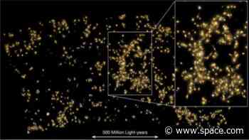 Scientists find galaxy supercluster as massive as 26 quadrillion suns
