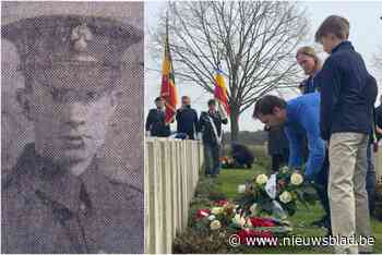 Na 107 jaar krijgt graf van onbekende soldaat een naam: “Dat blijft toch iets doen met de mensen”