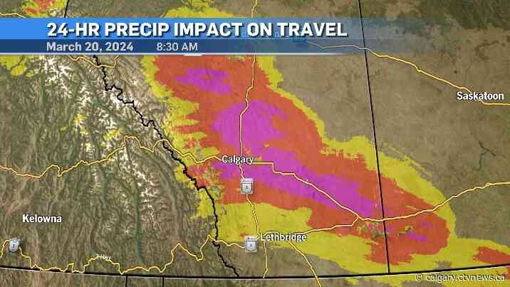 Heavy, wet snow continues until the weekend, creating travel and traction issues