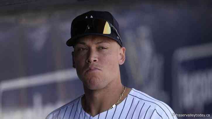 Yankees slugger Aaron Judge back in posted lineup after sitting out 9 days with abdominal injury
