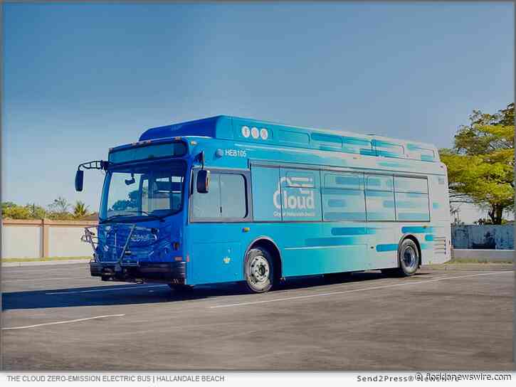 City of Hallandale Beach announces acquisition of nine cutting-edge electric buses, the only fully electric bus fleet owned by any municipality in Florida
