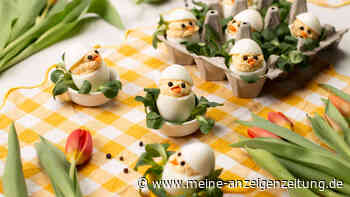 Ei, Ei, Ei, was sieht man da? Gefüllte Eier-Küken zu Ostern, das ist wunderbar!