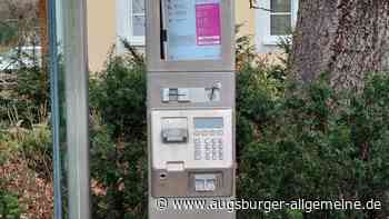 Das Ende der letzten Geltendorfer Telefonsäule naht