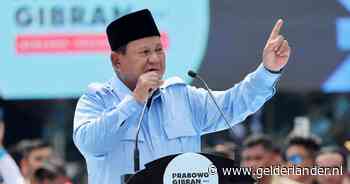 Oud-generaal Prabowo Subianto nieuwe president van Indonesië